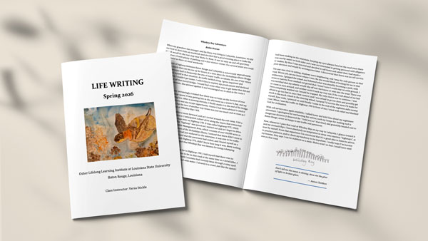 Life Writing Spring 2026 booklet